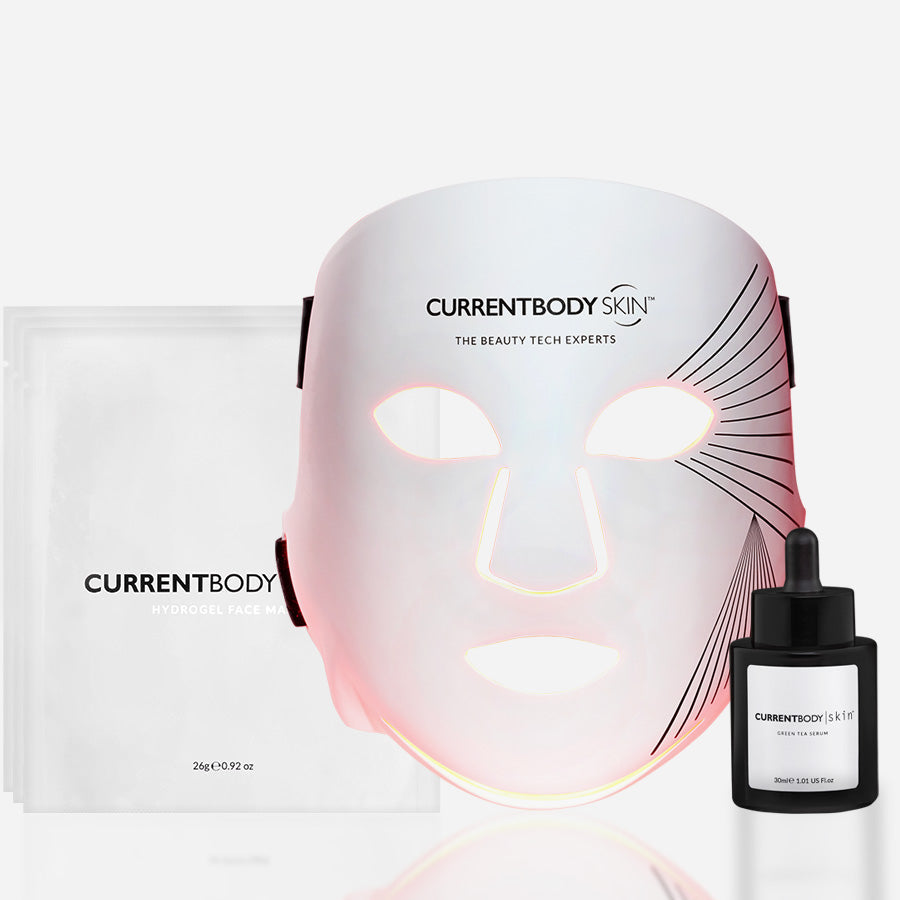 CurrentBody Skin LED Rotlicht Therapie Gesichtsmaske